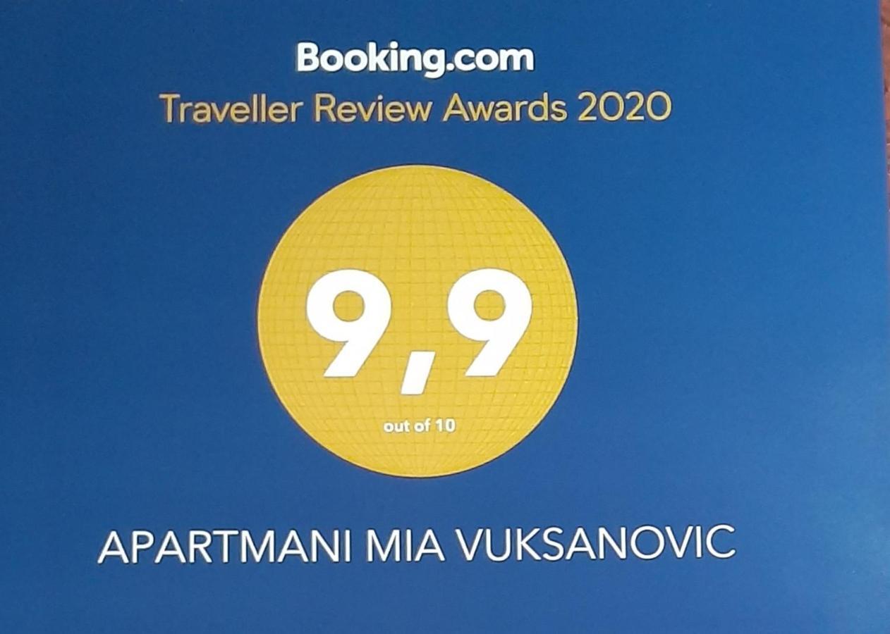 Apartmani Mia Vuksanovic 센틴제 외부 사진
